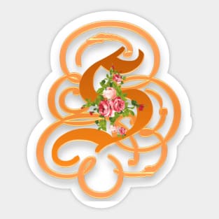 S-flowers Sticker